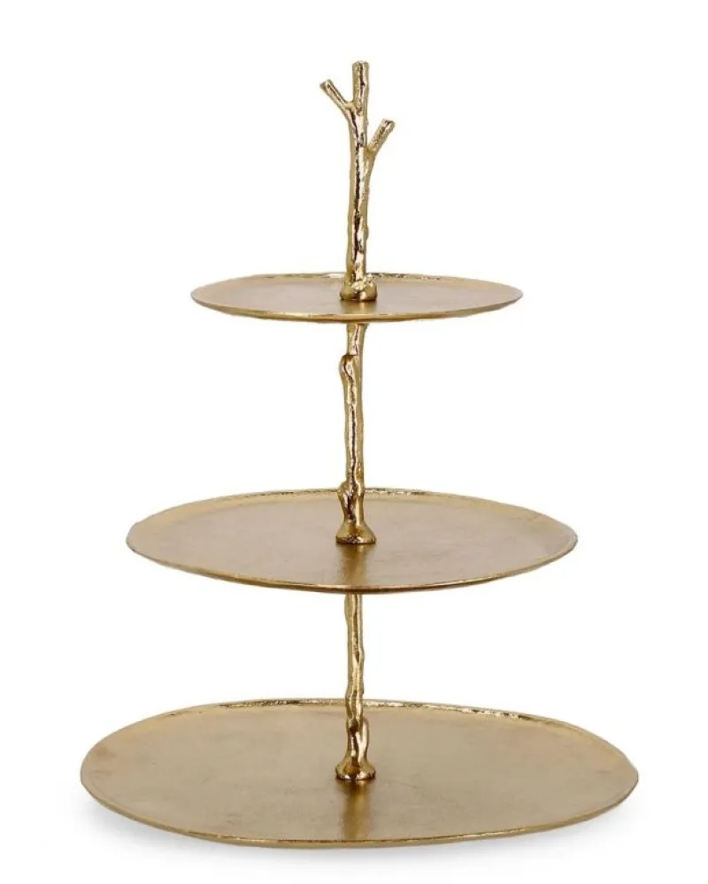 Hot Bizzotto ALZATA 3P DECORATIVA INDHUR TO ORO H45