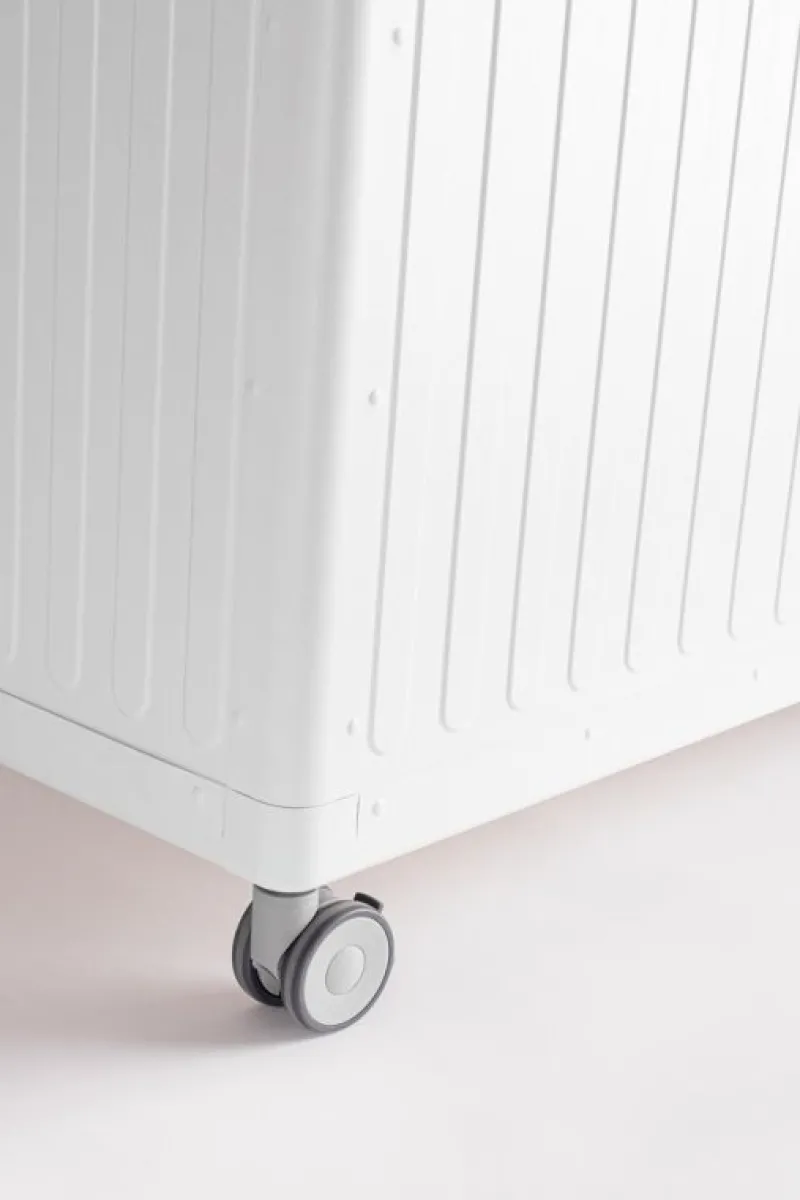 Outlet Bizzotto BAULE P.CUSC. C-RUOTE OCEAN BIANCO