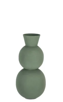 Discount Bizzotto BOTTIGLIA DECORATIVA RIDHI VERDE H32,5
