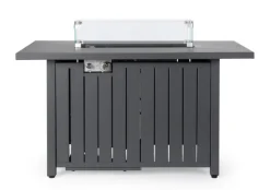 Bizzotto CAMINO A GAS WOLKE GRIGIO SCURO 109X59