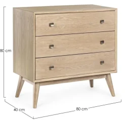 Online Bizzotto CASSETTIERA IN LEGNO - ALANNIS