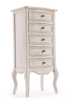 Bizzotto CASSETTIERA IN LEGNO 5 CASSETTI - CLARISSE