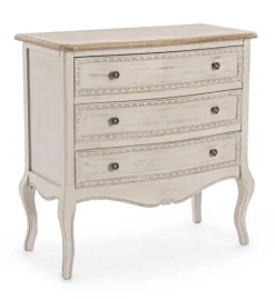 Bizzotto CASSETTIERA IN LEGNO 3 CASSETTI - CLARISSE