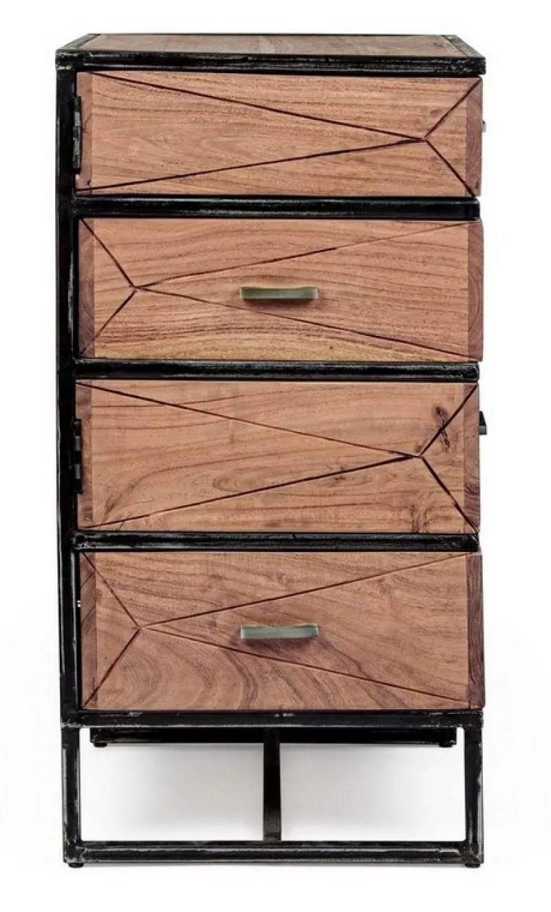 New Bizzotto CASSETTIERA IN LEGNO - EGON