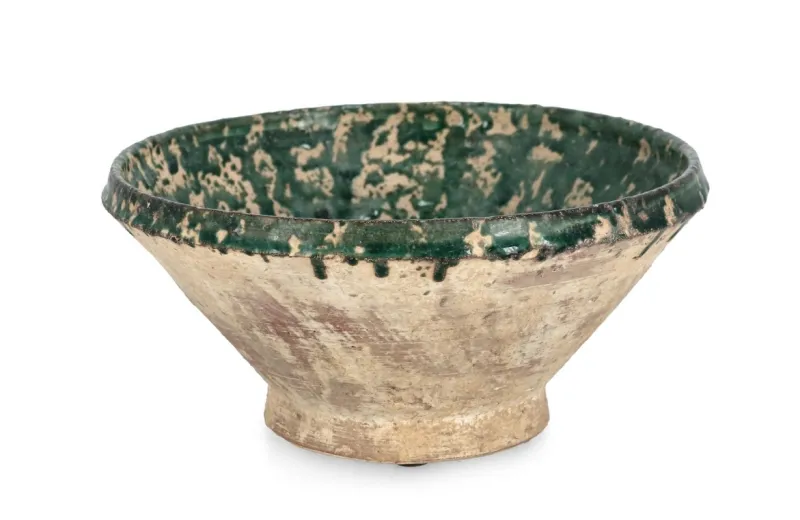 Sale Bizzotto CIOTOLA DECORATIVA RUNE TERRAC VERDE D26