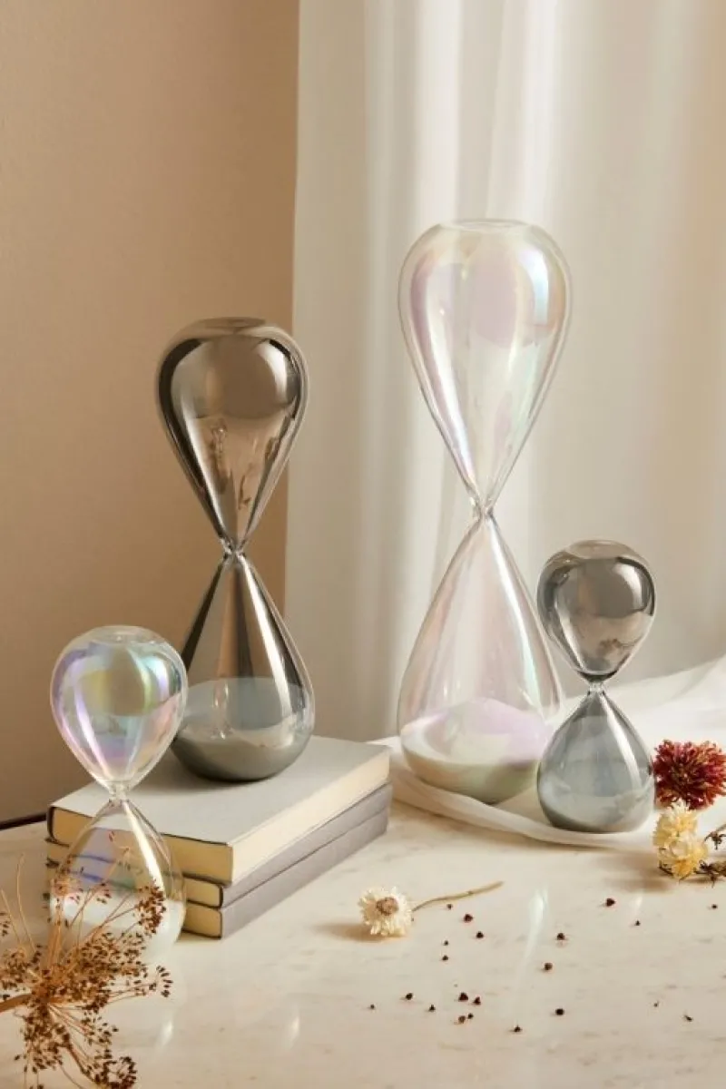 Bizzotto CLESSIDRA KRONOS ARGENTO-BIANCO H19,2