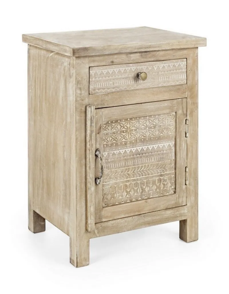 Clearance Bizzotto COMODINO IN LEGNO - MAYRA