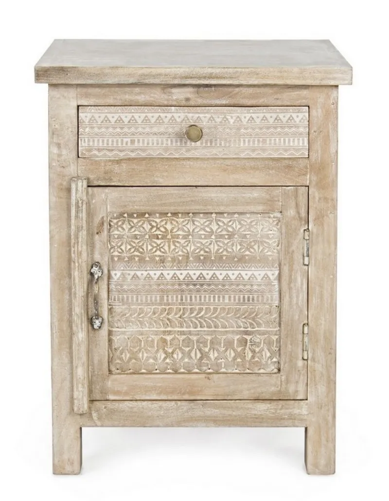 Clearance Bizzotto COMODINO IN LEGNO - MAYRA
