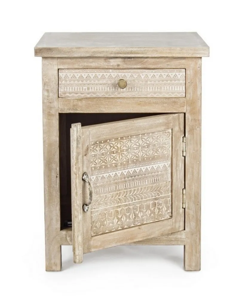 Clearance Bizzotto COMODINO IN LEGNO - MAYRA