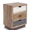 Outlet Bizzotto COMODINO IN LEGNO - TUDOR