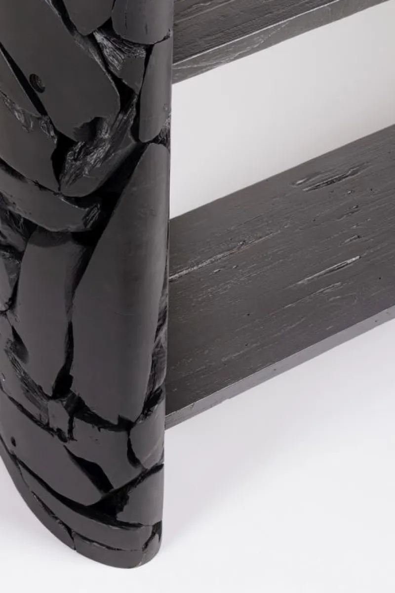 Outlet Bizzotto CONSOLLE ARWOOD NERO 156X36