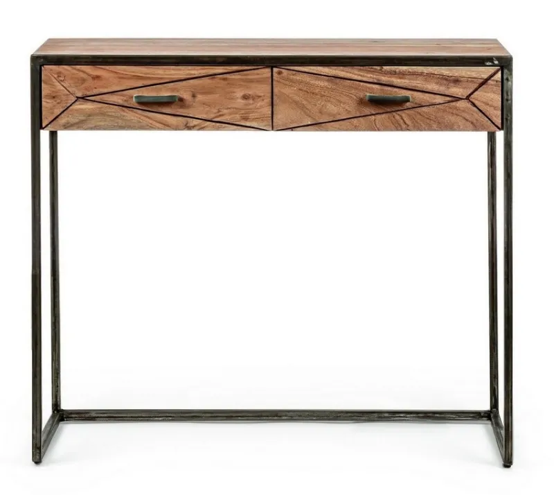 Outlet Bizzotto CONSOLLE IN LEGNO 2 CASSETTI - EGON