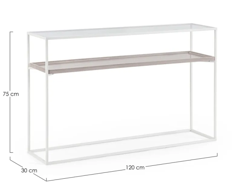 Hot Bizzotto CONSOLLE IN VETRO - LAUREL