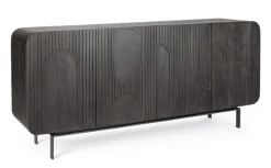 Online Bizzotto CREDENZA 4 ANTE IN LEGNO - ORISSA