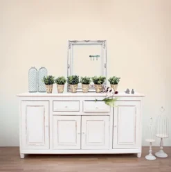 Outlet Bizzotto CREDENZA IN LEGNO 4 ANTE - COLETTE