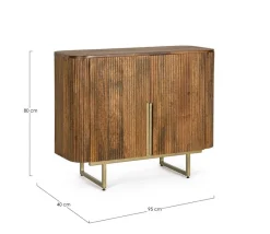 New Bizzotto CREDENZA IN LEGNO 2 ANTE - VILAS