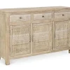 Clearance Bizzotto CREDENZA IN LEGNO 3 ANTE - MAYRA