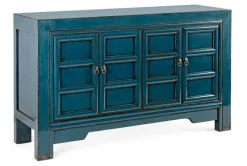 Bizzotto CREDENZA IN LEGNO BLU - JINAN