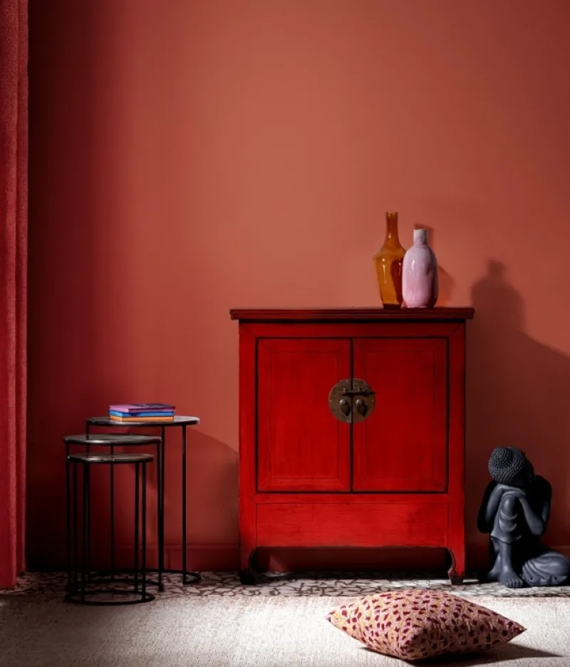 Bizzotto CREDENZA IN LEGNO ROSSO - JINAN