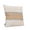 Outlet Bizzotto CUSCINO KARADA CREMA NATURALE BLU 45X45