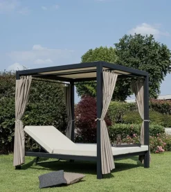 New Bizzotto DAYBED IN ALLUMINIO ANTRACITE - DREAM