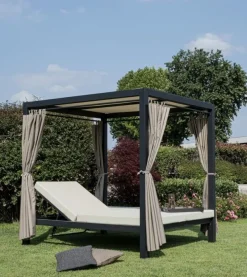 New Bizzotto DAYBED IN ALLUMINIO ANTRACITE - DREAM
