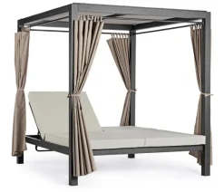 New Bizzotto DAYBED IN ALLUMINIO ANTRACITE - DREAM