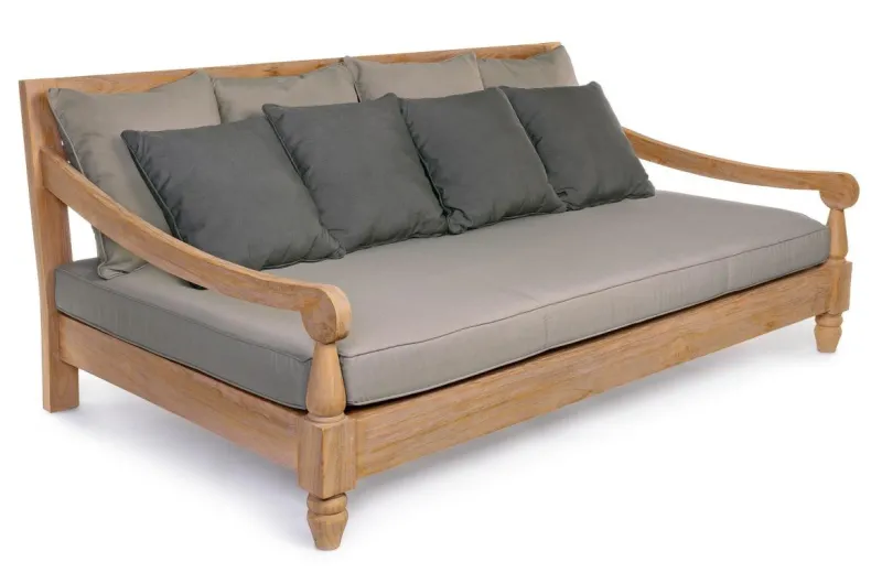 New Bizzotto DAYBED IN TEAK SFODERABILE - BALI FSC