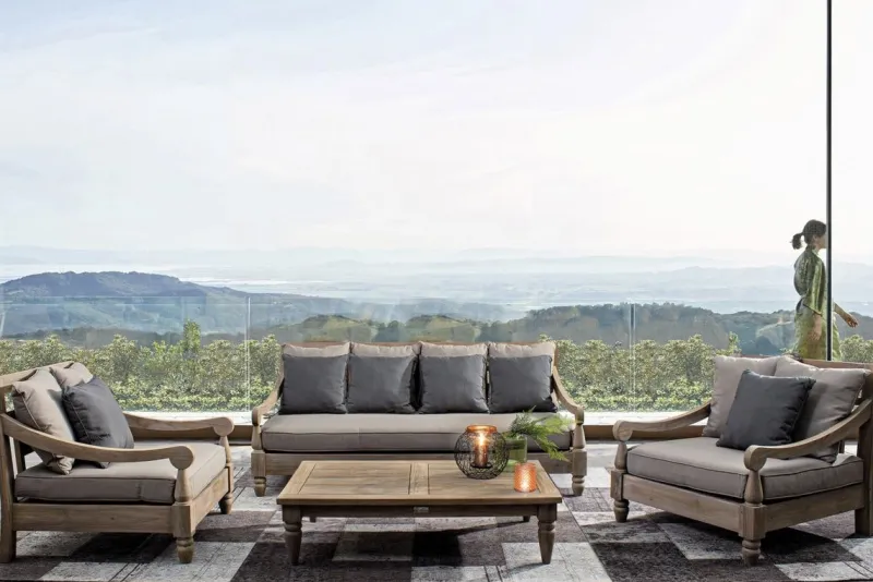 New Bizzotto DAYBED IN TEAK SFODERABILE - BALI FSC