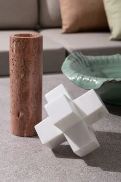 Clearance Bizzotto DECORAZIONE KANDY CROCE MARMO BIANCO