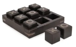 Outlet Bizzotto DECORAZIONE TRIS FORTUNE NERO 17,2X17,2