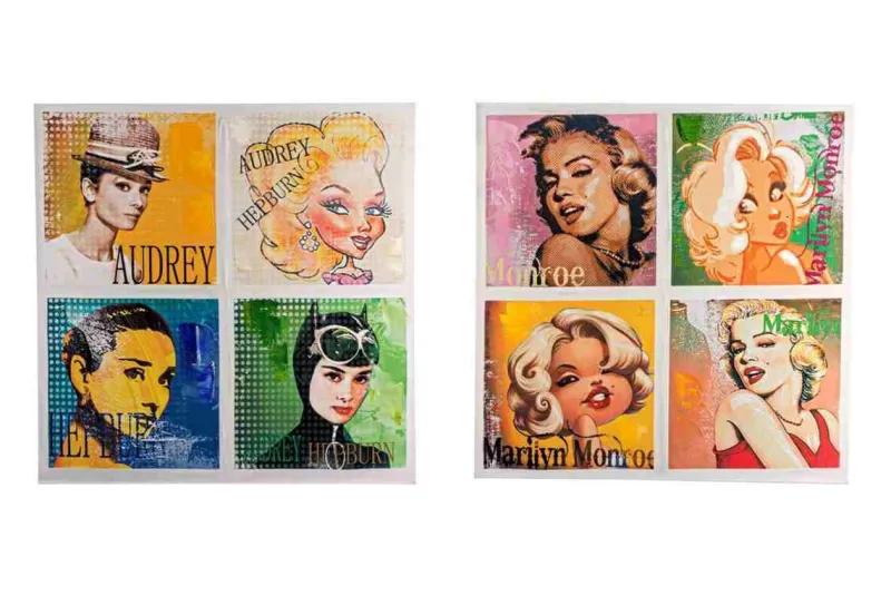 Sale Bizzotto DIPINTO OLIO CROWN P453-1-2 ASS2 60X60