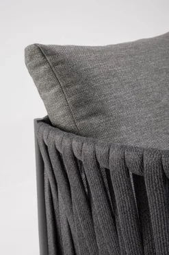 Bizzotto DIVANO 3 POSTI ANTRACITE WG21- JACINTA