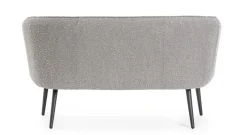 Online Bizzotto DIVANO 2 POSTI EFFETTO BOUCLE' GRIGIO - AVRIL