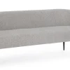 Discount Bizzotto DIVANO 3 POSTI EFFETTO BOUCLE' GRIGIO - AVRIL