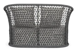 Discount Bizzotto DIVANO CON CUSCINI ANTRACITE - CUYEN