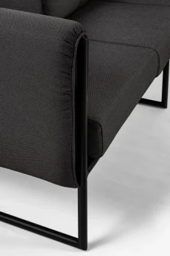 Clearance Bizzotto DIVANO IN ALLUMINIO ANTRACITE- PIXEL