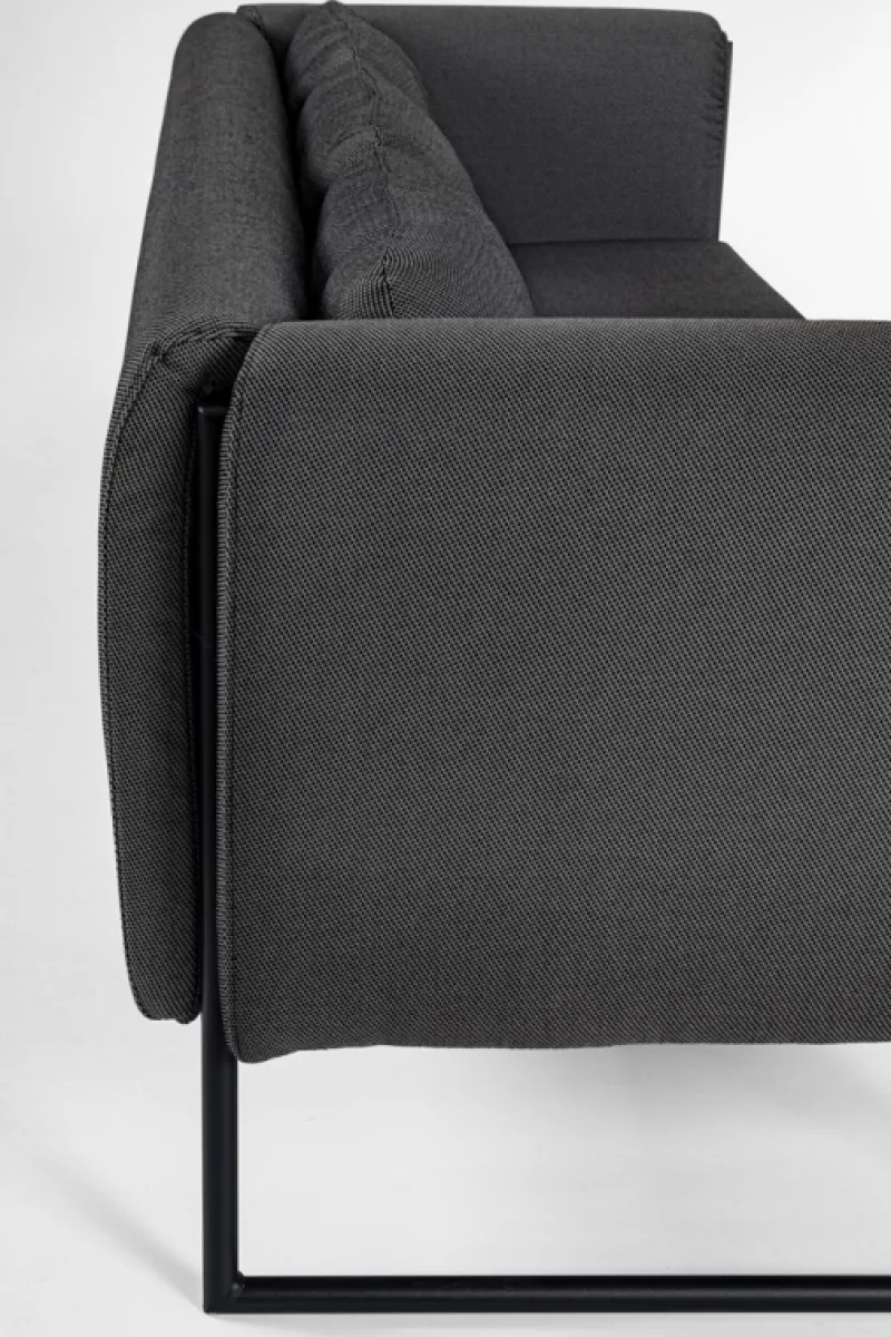 Clearance Bizzotto DIVANO IN ALLUMINIO ANTRACITE- PIXEL