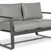 Clearance Bizzotto DIVANO IN ALLUMINIO ANTRACITE YK13 - MERRIGAN