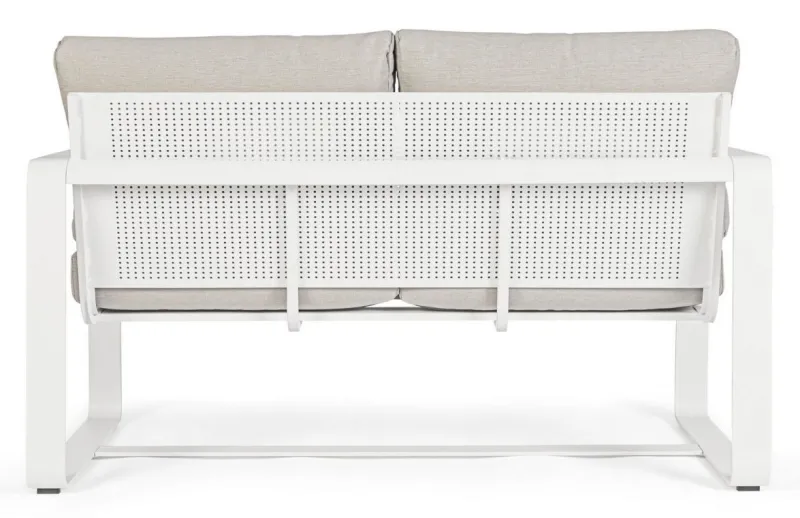 Sale Bizzotto DIVANO IN ALLUMINIO BIANCO YK11 - MERRIGAN