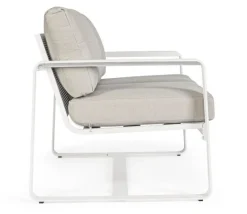 Sale Bizzotto DIVANO IN ALLUMINIO BIANCO YK11 - MERRIGAN