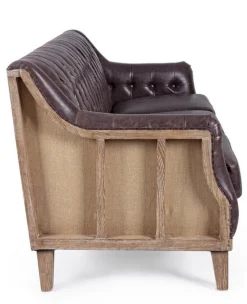 Outlet Bizzotto DIVANO IN ECOPELLE - RAYMOND