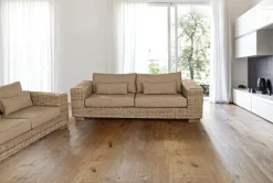 Sale Bizzotto DIVANO IN FIBRE NATURALI 3 POSTI - LEANDRO