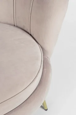 Discount Bizzotto DIVANO IN VELLUTO GRIGIO CHIARO - GILIOLA