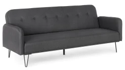 Hot Bizzotto DIVANO LETTO IN TESSUTO NERO - BRIDJET