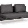 New Bizzotto DIVANO LOUNGE IN ALLUMINIO ANTRACITE WG21 - MATRIX