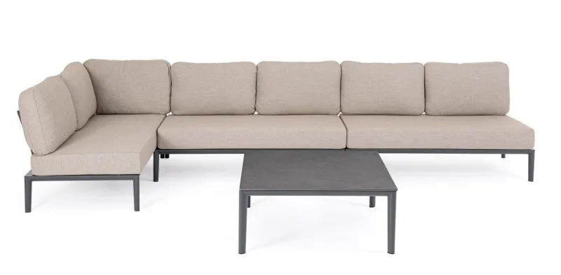 Online Bizzotto DIVANO 2P ANGOLARE C-C GERALD ANTR JX55