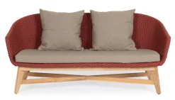 Clearance Bizzotto DIVANO 2P C-C COACHELLA SCARLET