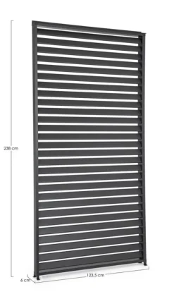 New Bizzotto FRANGISOLE LAT PERGOLA OCEAN 123CM ANTR