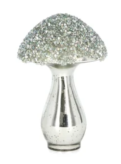 Discount Bizzotto FUNGO VT BRILLANT STAND ARGENTO H19